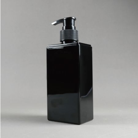 Botella rectangular PETG de 250 ml 24/410